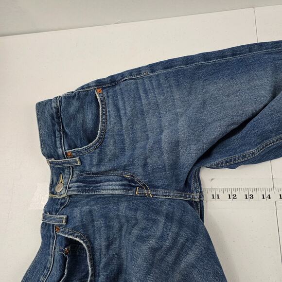 Levi's low pro straight jeans blue 27 womens denim 5331 - Picture 8 of 11